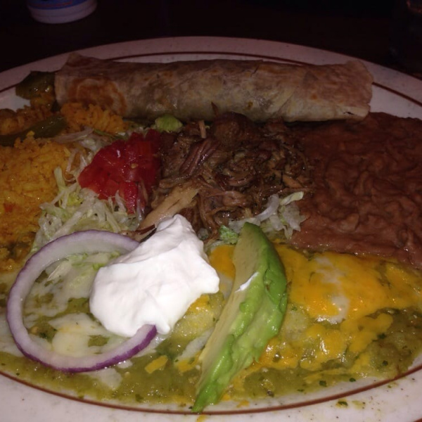 Order El Sabroso Plate food online from Los Cucos Mexican Cafe - Sandy, Utah store, Sandy on bringmethat.com