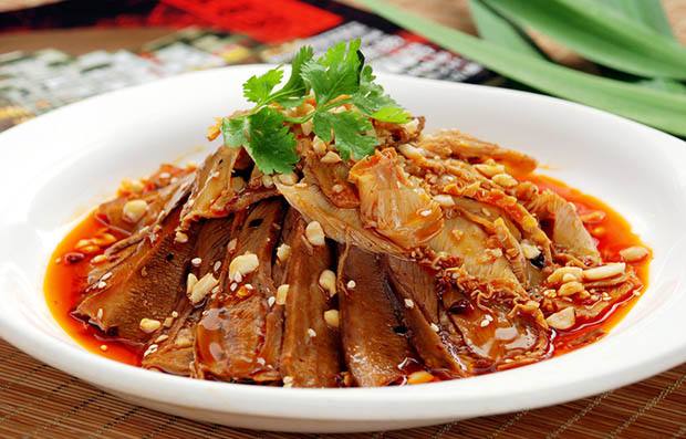 Order Thin Sliced Beef and Tendon with Chilly Oil food online from Spice Workshop store, Centereach on bringmethat.com