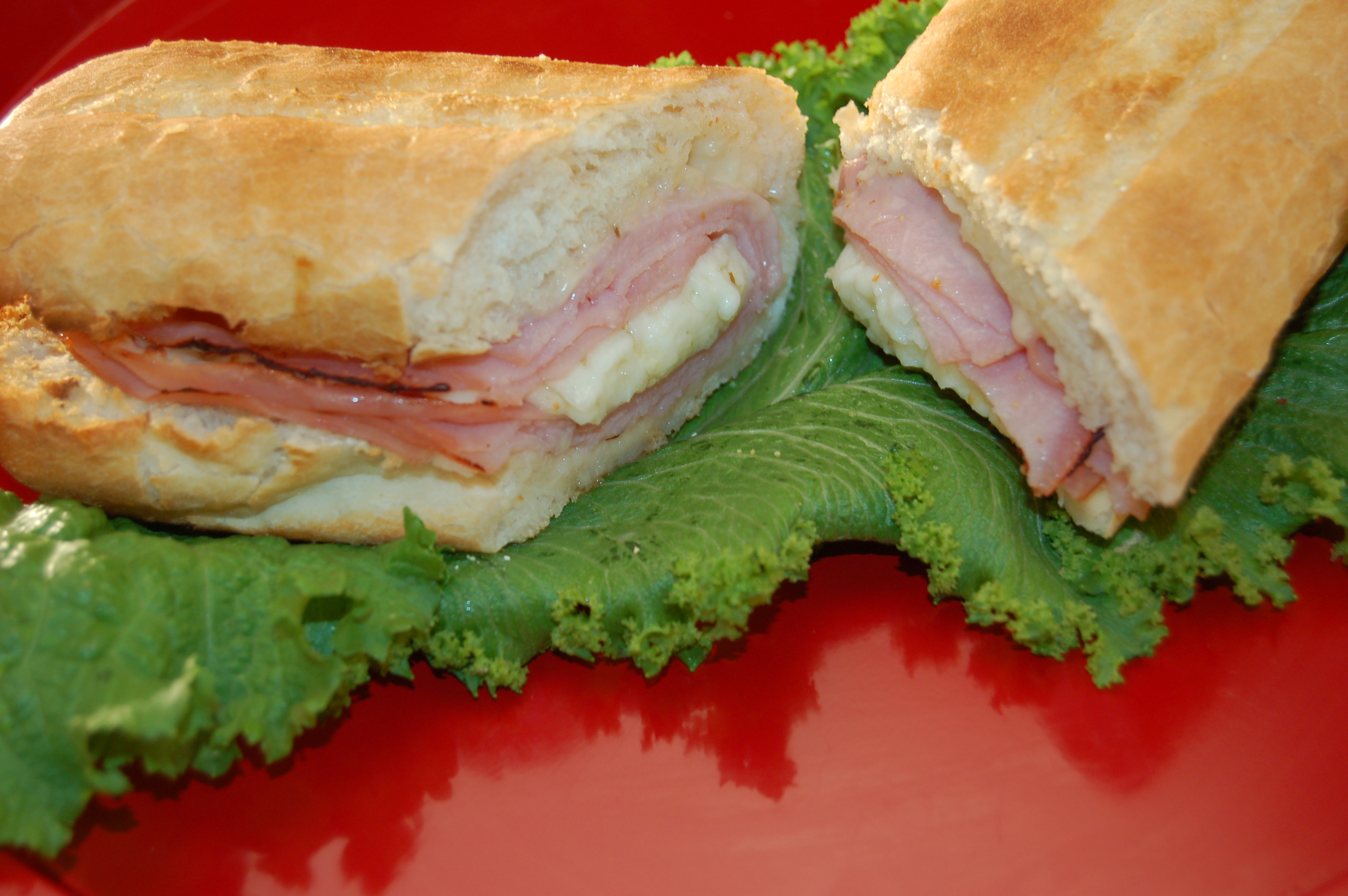 Order Ham & Cheese Sandwich food online from Cheezie Pizza store, Wichita on bringmethat.com
