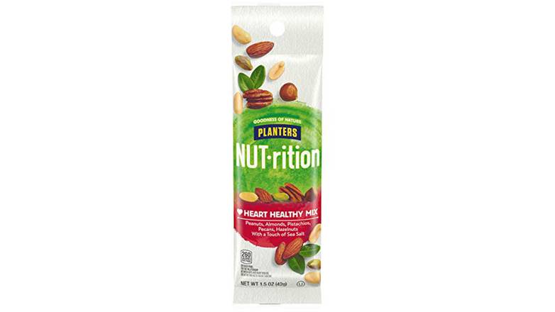 Order Nutrition Heart Healthy Mix Planters food online from Trumbull Mobil store, Trumbull on bringmethat.com