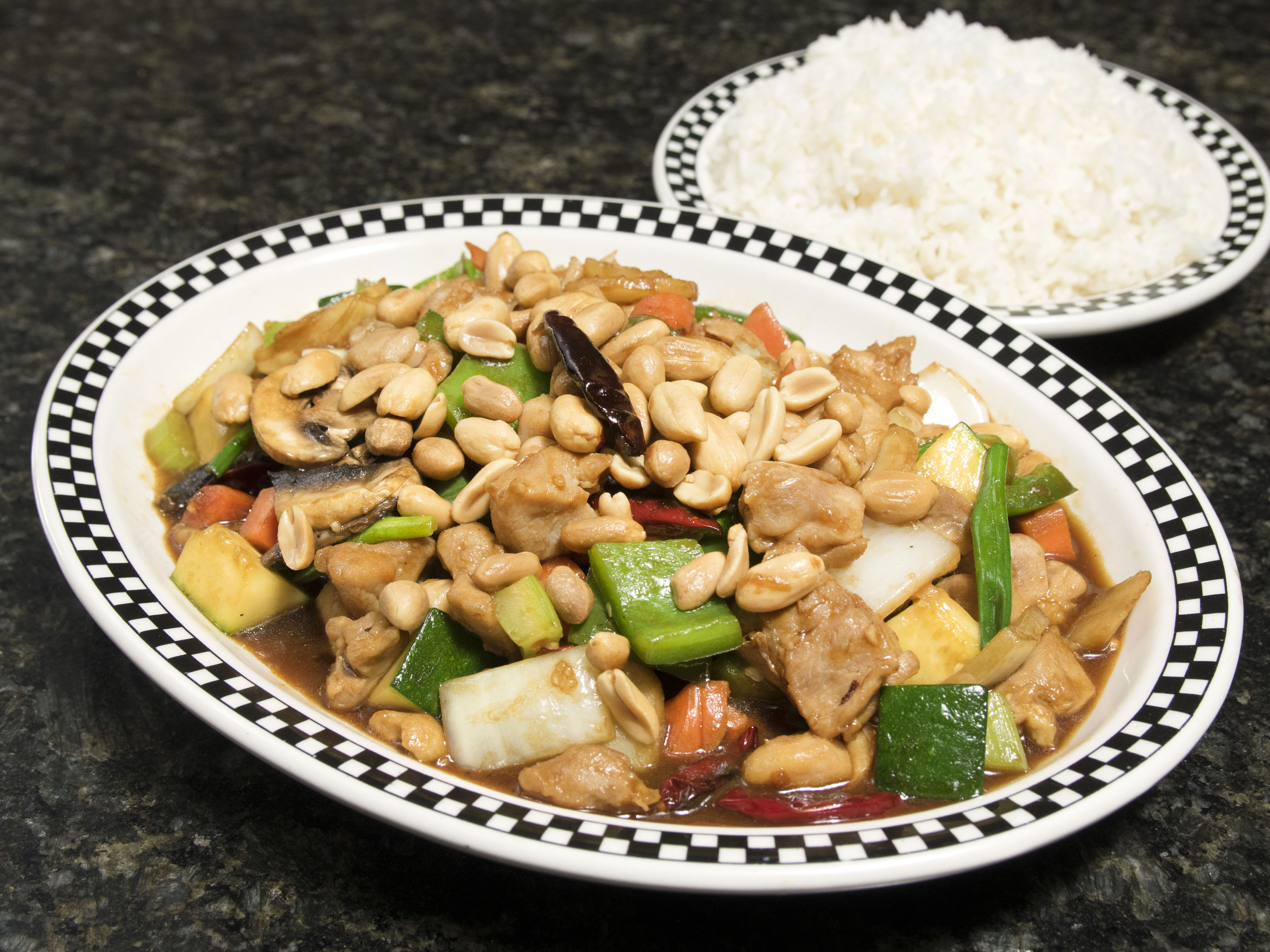 Order Kung Pao Chicken food online from Chinatown Restaurant store, Encinitas on bringmethat.com