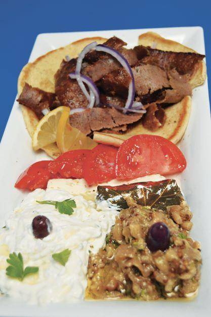 Order Meze Plate food online from Opa! Opa! store, Wilmington on bringmethat.com