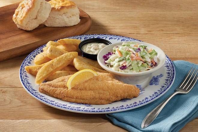 Order U.S. Farm-Raised Fried Catfish food online from Cracker Barrel Old Country Store store, Merrillville on bringmethat.com