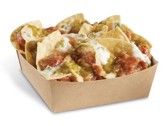 Order 3 Layer Queso Nachos food online from Del Taco store, Chandler on bringmethat.com