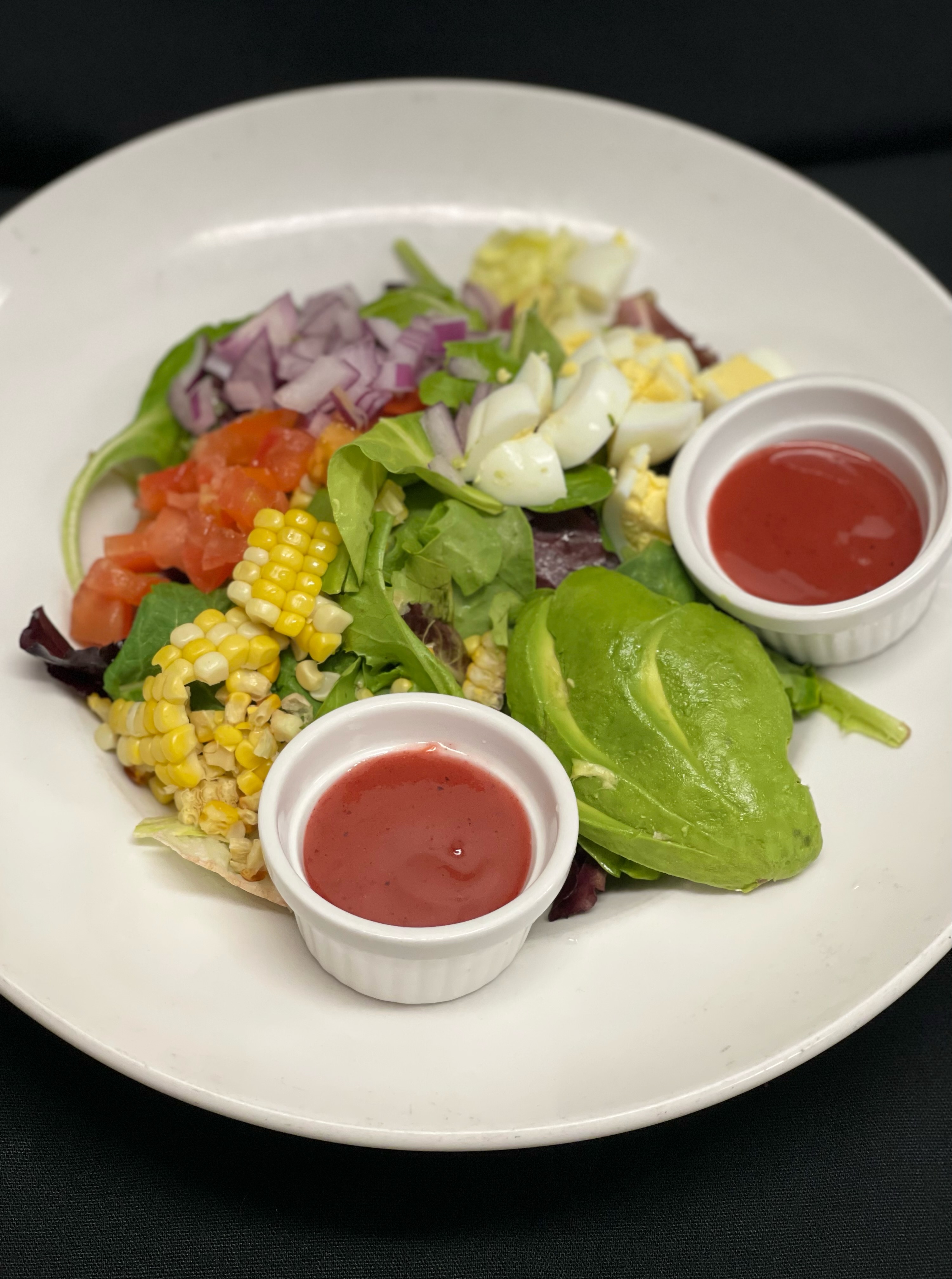 Order Vegetarian Cobb Salad food online from Emmett Brewing Company store, West Dundee on bringmethat.com