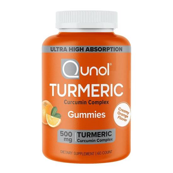 Order Qunol Turmeric UHA Gummies 500 mg (60 ct) food online from Rite Aid store, Palm Desert on bringmethat.com