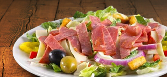 Order Family Size Antipasto Salad food online from LaRosa's Pizzeria Clifton store, Cincinnati on bringmethat.com
