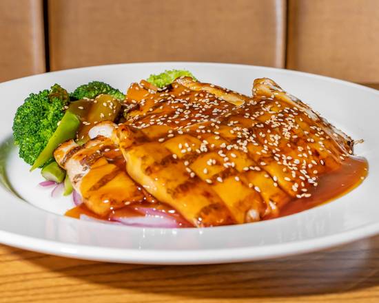Order Char-Grilled Teriyaki Sauce with White Meat Chicken food online from Haiku Asian Bistro store, White Plains on bringmethat.com