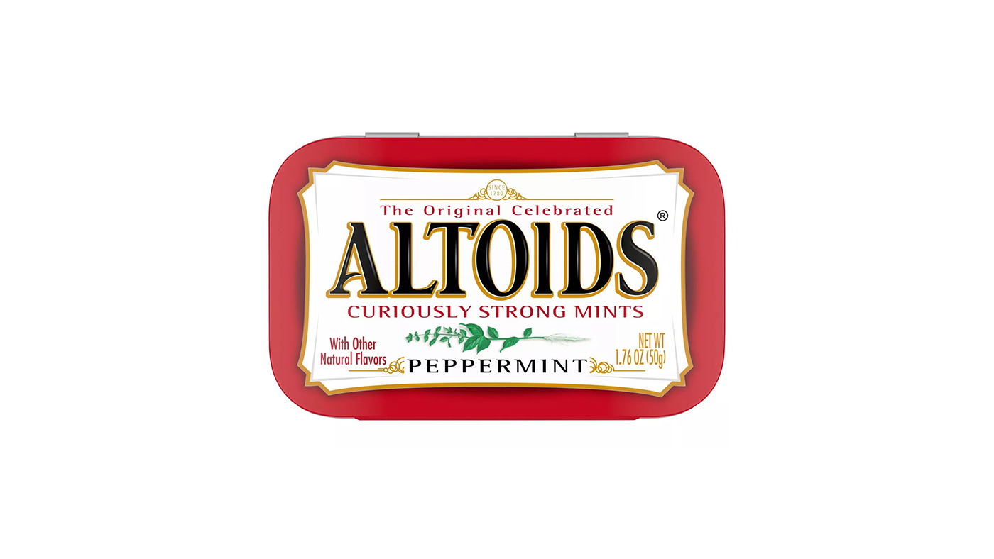 Order Altoids Peppermint 1.76oz food online from Extramile store, Desert Hot Springs on bringmethat.com