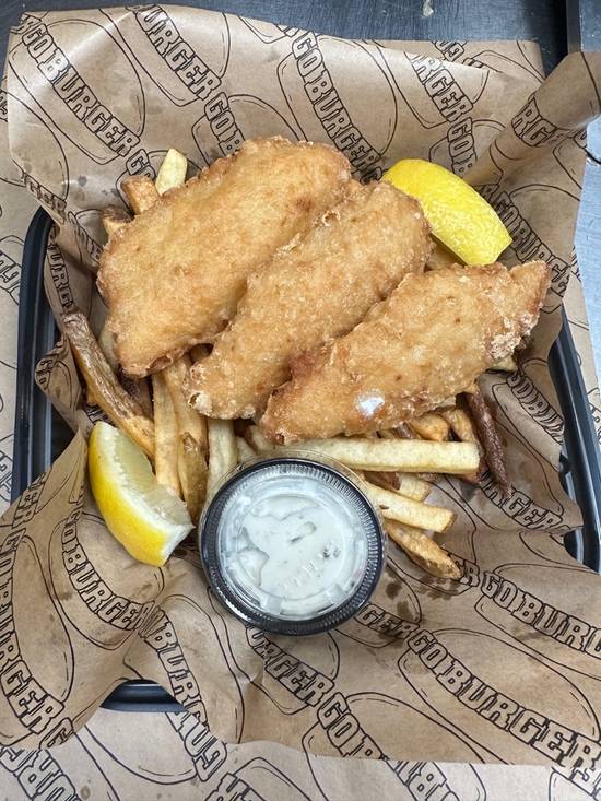 Order Fish & Chips food online from Go Burger store, Ridge on bringmethat.com