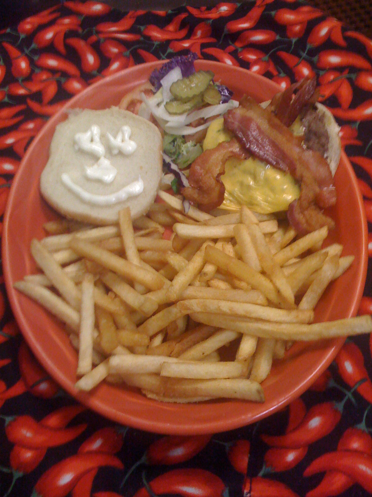 Order Cheeseburger Bacon food online from Jalapenos Mexican Restaurant Eagle River store, Eagle River on bringmethat.com