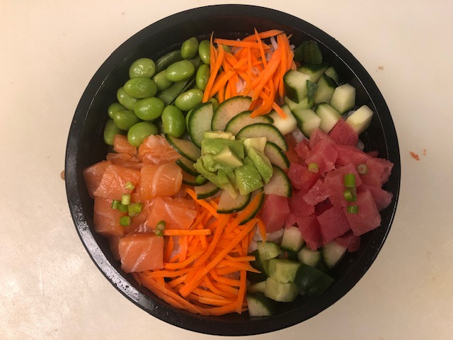 Order Seafood Combo Poke food online from A Plus Sushi store, Malvern on bringmethat.com