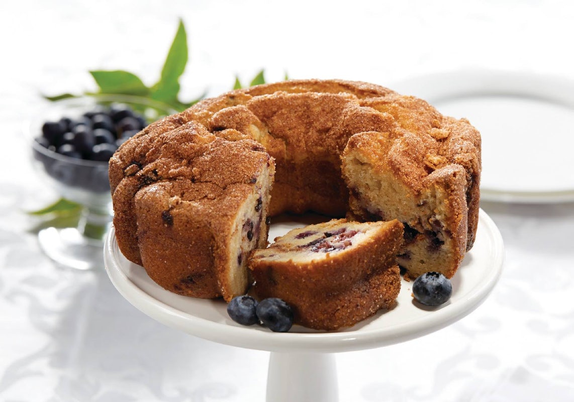 Order Blueberry Coffee Cake food online from The HoneyBaked Ham Company store, Baton Rouge on bringmethat.com