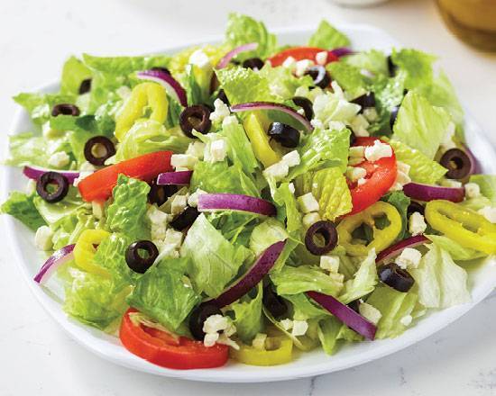 Order Family Greek Salad food online from Marco Pizza store, Searcy on bringmethat.com