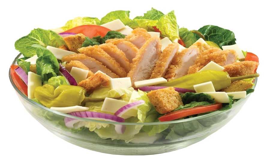 Order Happy Salad - Small food online from Happy's Pizza store, Trenton on bringmethat.com