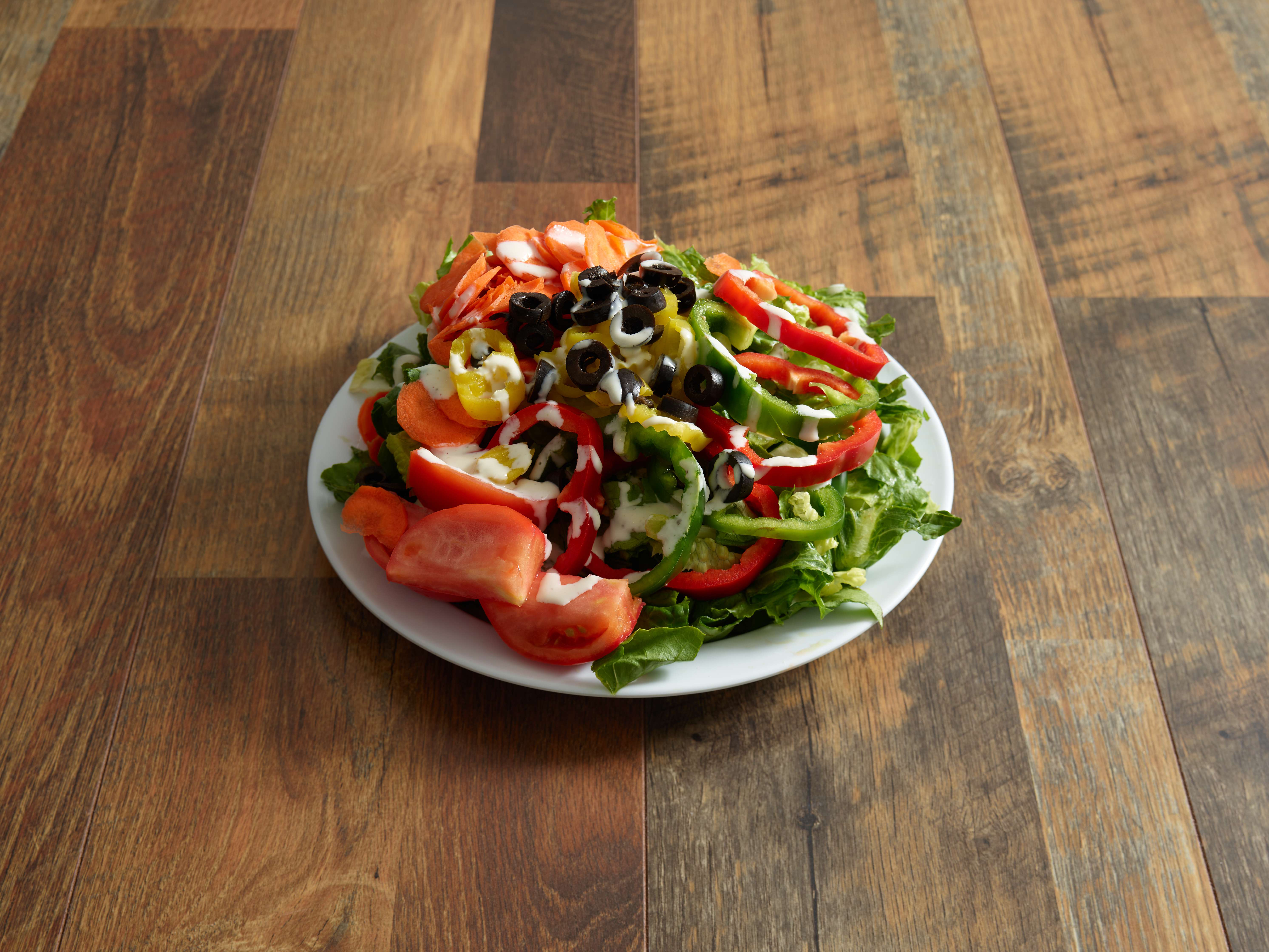 Order Garden Salad food online from Armory Square Deli store, Syracuse on bringmethat.com