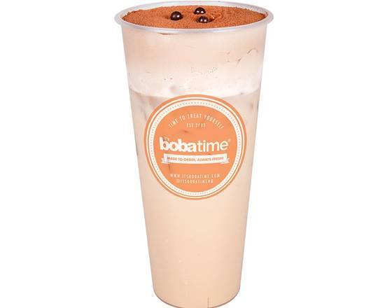 Order Tiramisu Foam Milk Tea food online from Boba Time store, Bell on bringmethat.com