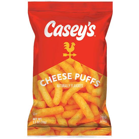 Order Casey's Cheese Puffs 2.5oz food online from Casey store, Council Bluffs on bringmethat.com