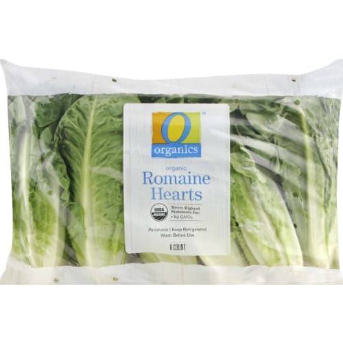Order O Organics · Romaine Hearts (6 hearts) food online from Safeway store, Pacifica on bringmethat.com