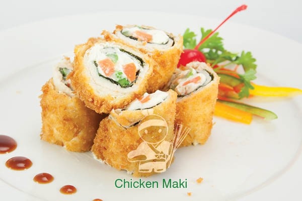 Order Chicken Maki food online from Ichiban Japanese Restaurant store, Somerset on bringmethat.com