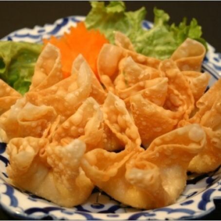 Order 2. Eight Piece Crab Rangoon food online from China Garden store, Hackettstown on bringmethat.com