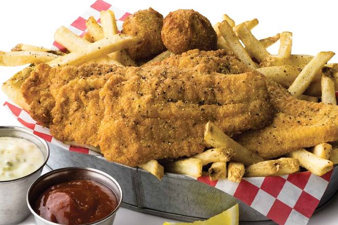 Order Fried Fish food online from Cotton Patch Cafe store, Lufkin on bringmethat.com