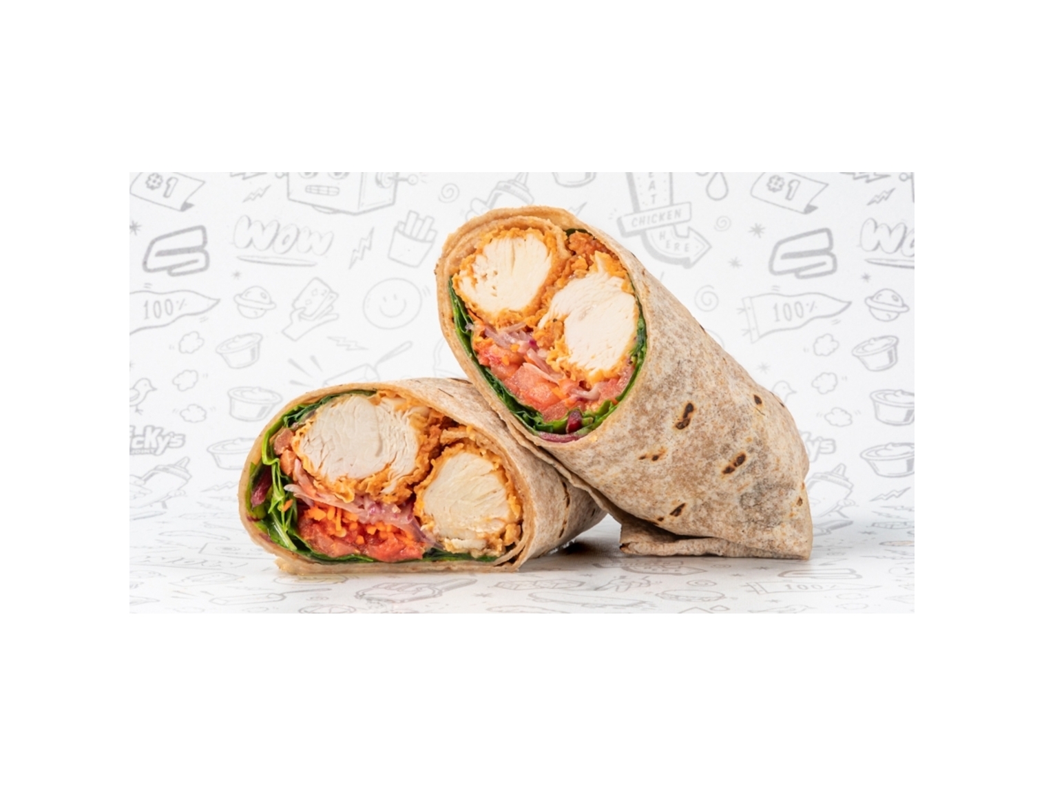 Order Classic Wrap food online from Sticky Finger Joint store, Philadelphia on bringmethat.com