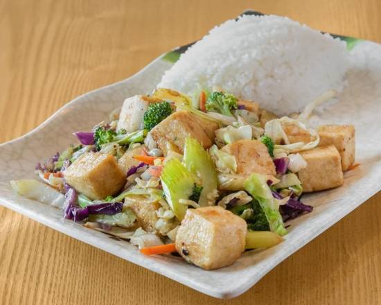 Order Tofu Stir Fry food online from Himitsu Teriyaki store, Seattle on bringmethat.com