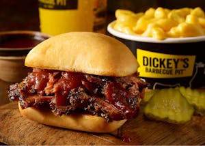Order Kids Slider Plate food online from Dickey's Barbecue Pit store, Buena Park on bringmethat.com