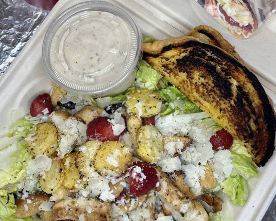 Order Grilled Chicken Caesar Salad food online from Ajs2go store, Los Angeles on bringmethat.com