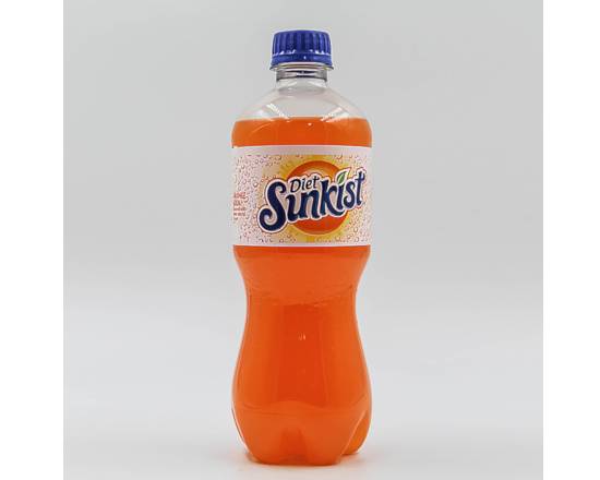 Order Diet Sunkist Orange Bottle 20 oz food online from Fair Mart store, Philadelphia on bringmethat.com