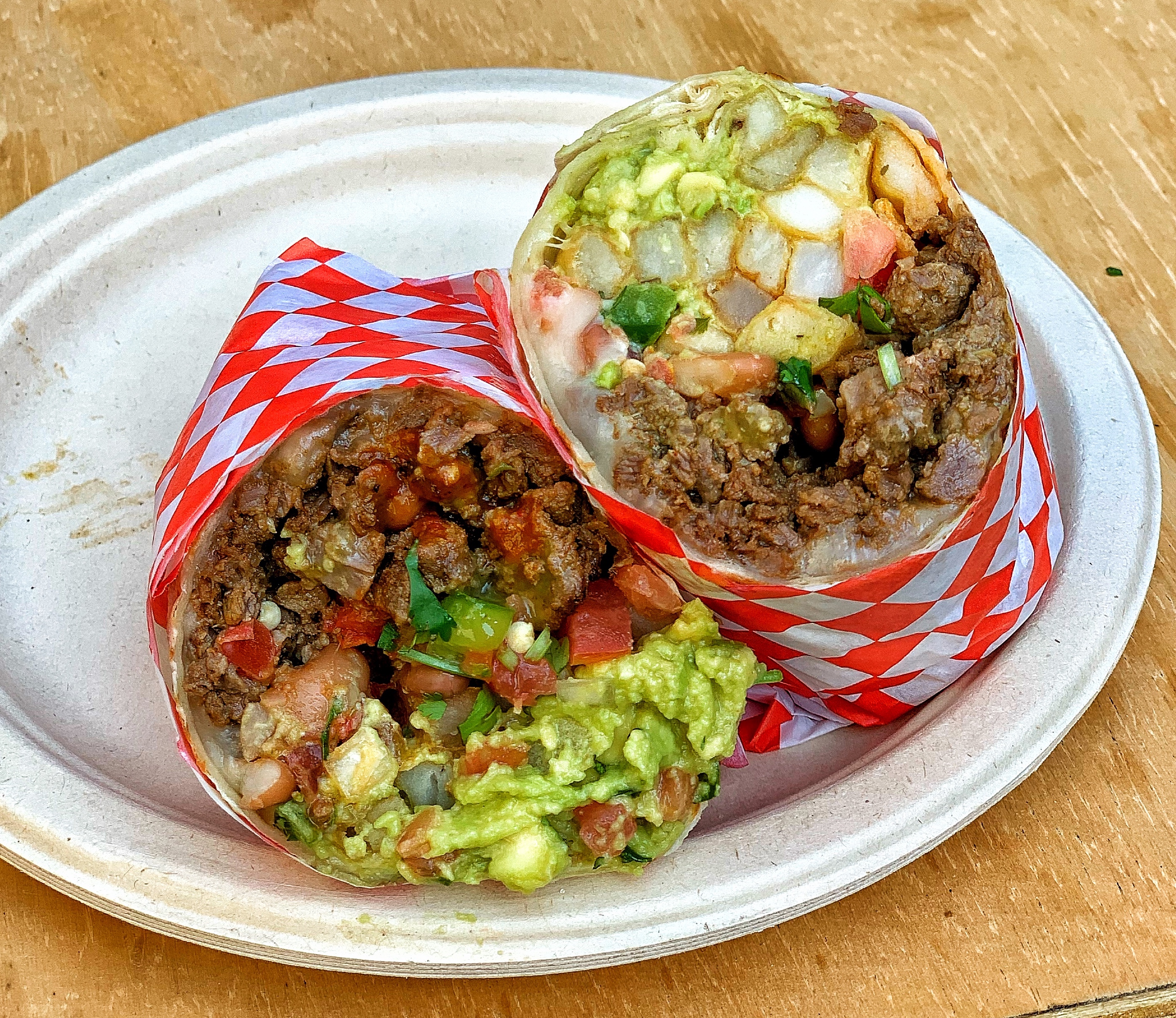 Order California Burrito food online from The Great White Hut store, Glendale on bringmethat.com