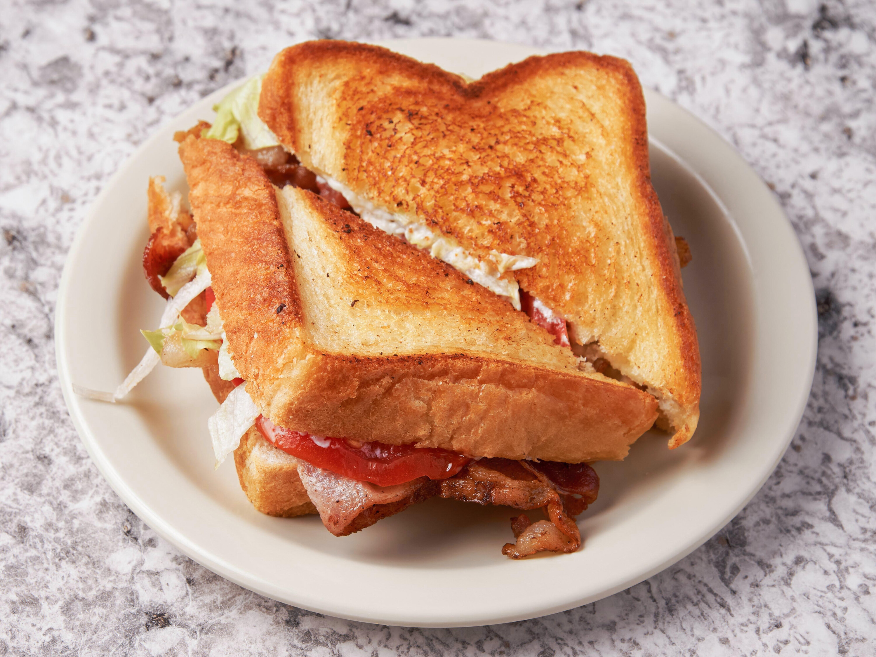 Order BLT Sandwich food online from Shake Shoppe store, Ironton on bringmethat.com