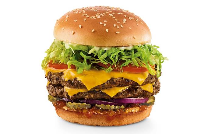 Order Monster Burger food online from Red Robin Gourmet Burgers store, Fresno on bringmethat.com