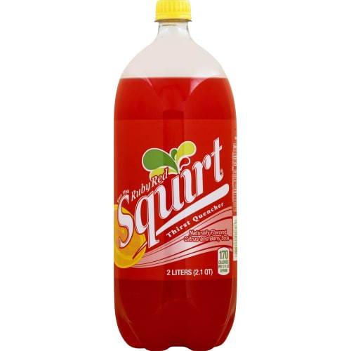 Order Squirt · Ruby Red Naturally Flavored Citrus & Berry Soda (67.6 fl oz) food online from Mesa Liquor store, Mesa on bringmethat.com