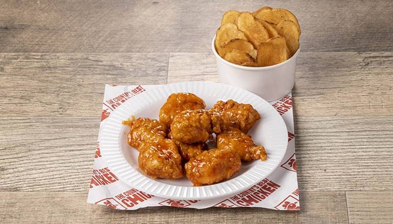Order Boneless Wings Combo - 8 Piece food online from The Country Best Chicken store, Clinton on bringmethat.com