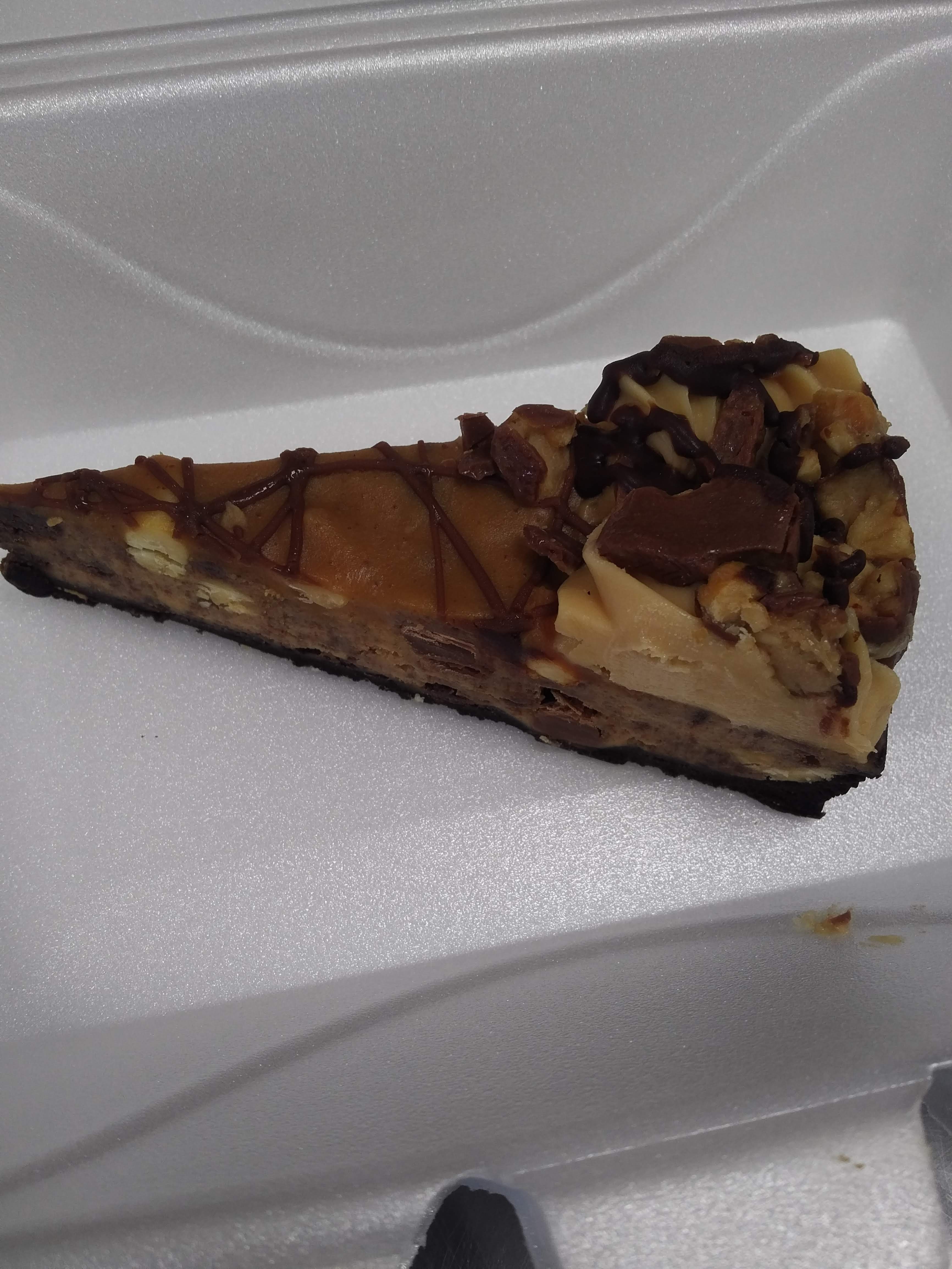 Order Peanut Butter Snickers Cake Special food online from Lolita's Parlour store, Marietta on bringmethat.com