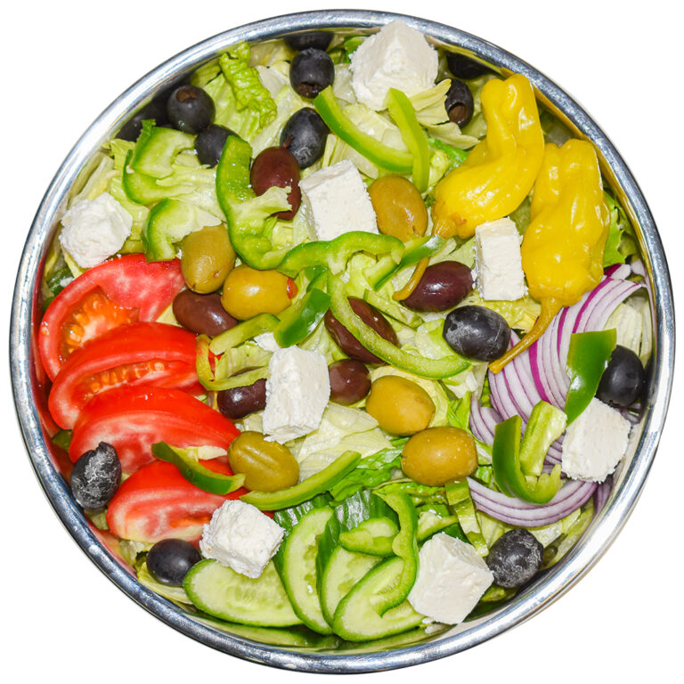 Order Greek Salad food online from Napoli Pizza store, Las Vegas on bringmethat.com