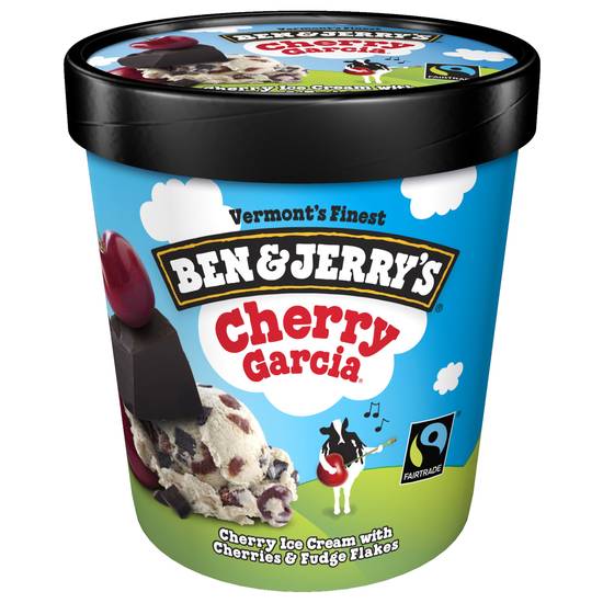 Order Ben & Jerry's Cherry Garcia Ice Cream Pint, 16 OZ food online from CVS store, FALLBROOK on bringmethat.com
