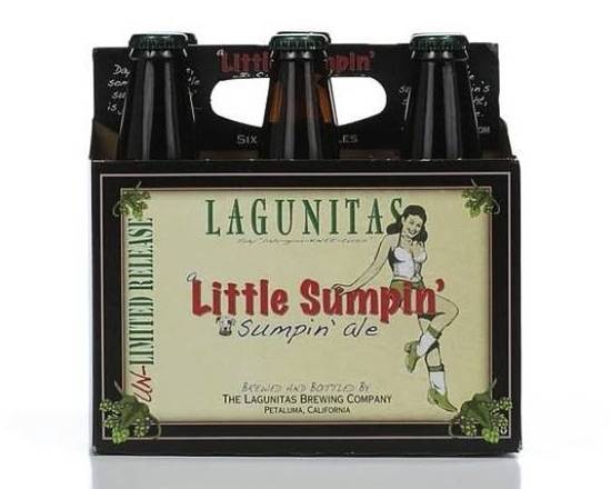 Order Lagunitas Little Sumpin' Ale, 6pk-bottled beer (7.0% ABV) food online from Loma Mini Market store, Long Beach on bringmethat.com