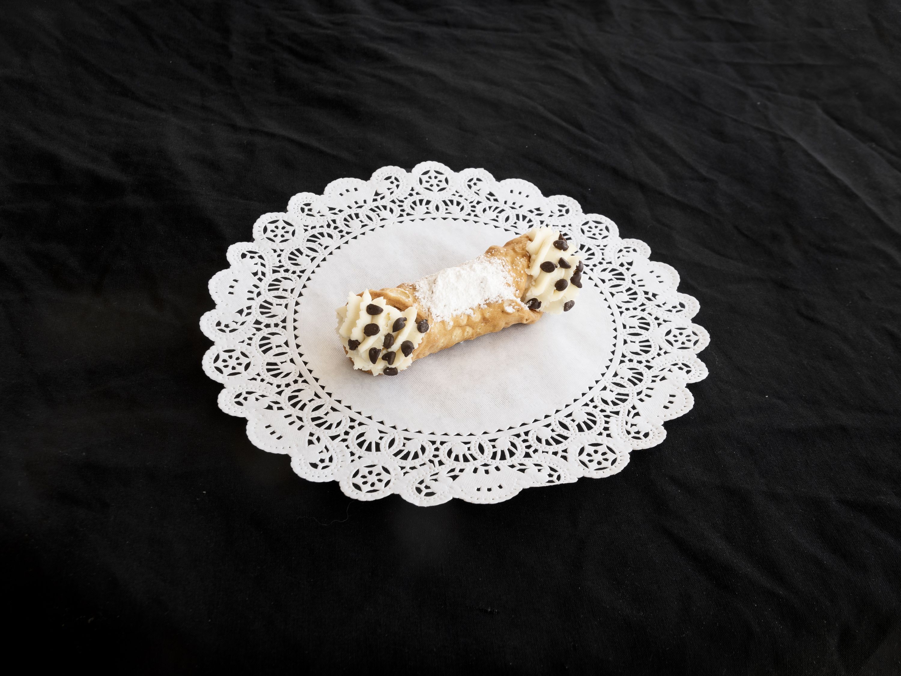 Order Cannoli food online from Adrienne And Co. Donuts And Desserts store, Floyds Knobs on bringmethat.com