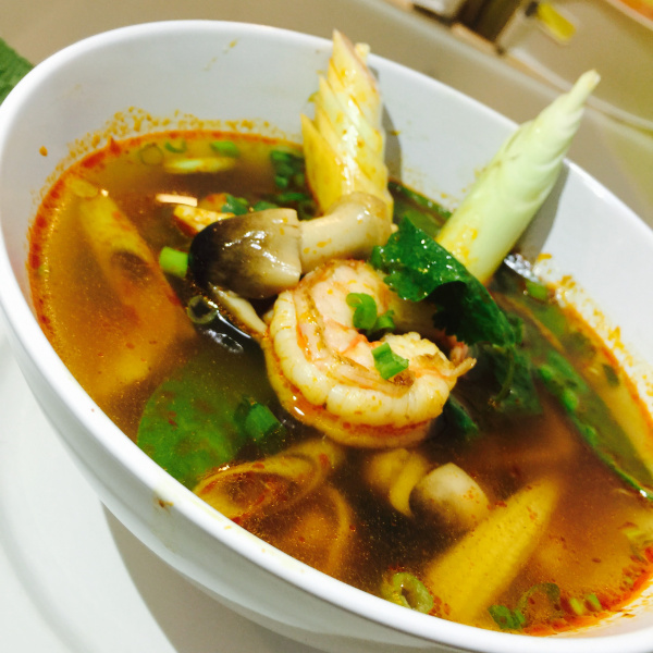 Order Small Shrimp Tom Yam Soup 细 虾 东炎汤 food online from Khoo Restaurant store, West Warwick on bringmethat.com