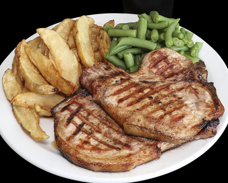 Order  Pork Chops food online from Livonia Town Grill store, Livonia on bringmethat.com