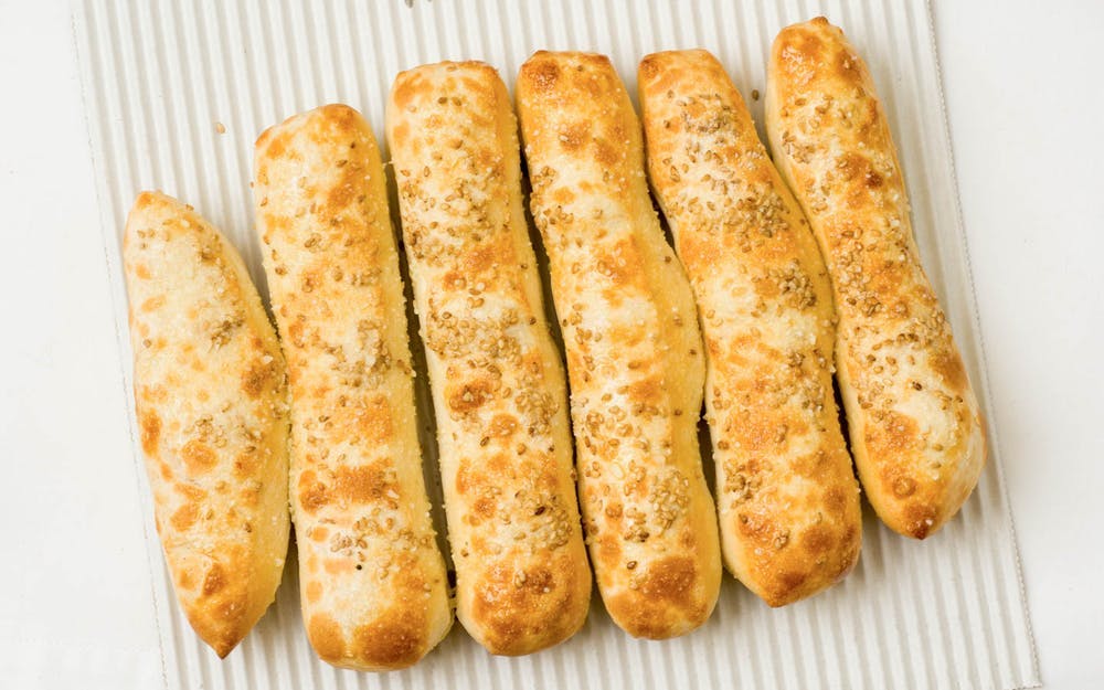 Order BreadStix with Sauce - 7 Pieces food online from Sorrento Pizza store, Utica on bringmethat.com