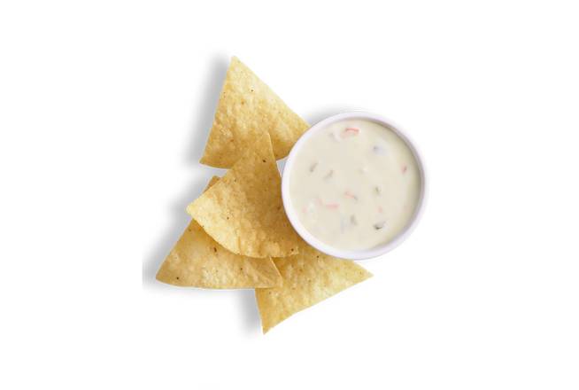 Order Chips & Queso Blanco food online from Chipotle Mexican Grill store, San Antonio on bringmethat.com