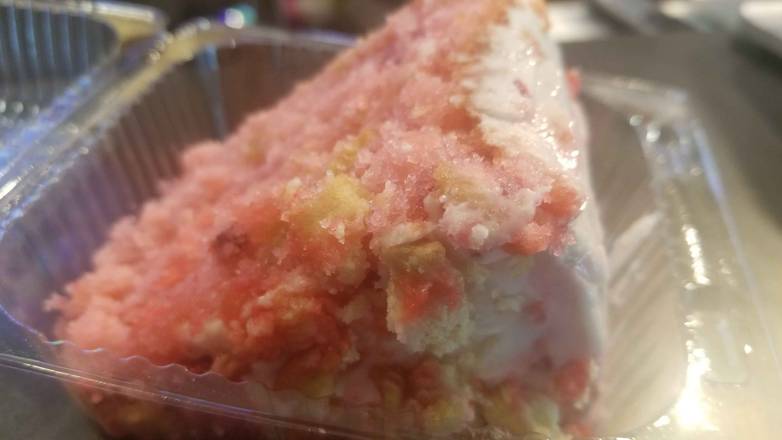 Order Strawberry Shortcake Cake Slice food online from Munch Hut deli and store store, Athens (Clarke County) on bringmethat.com