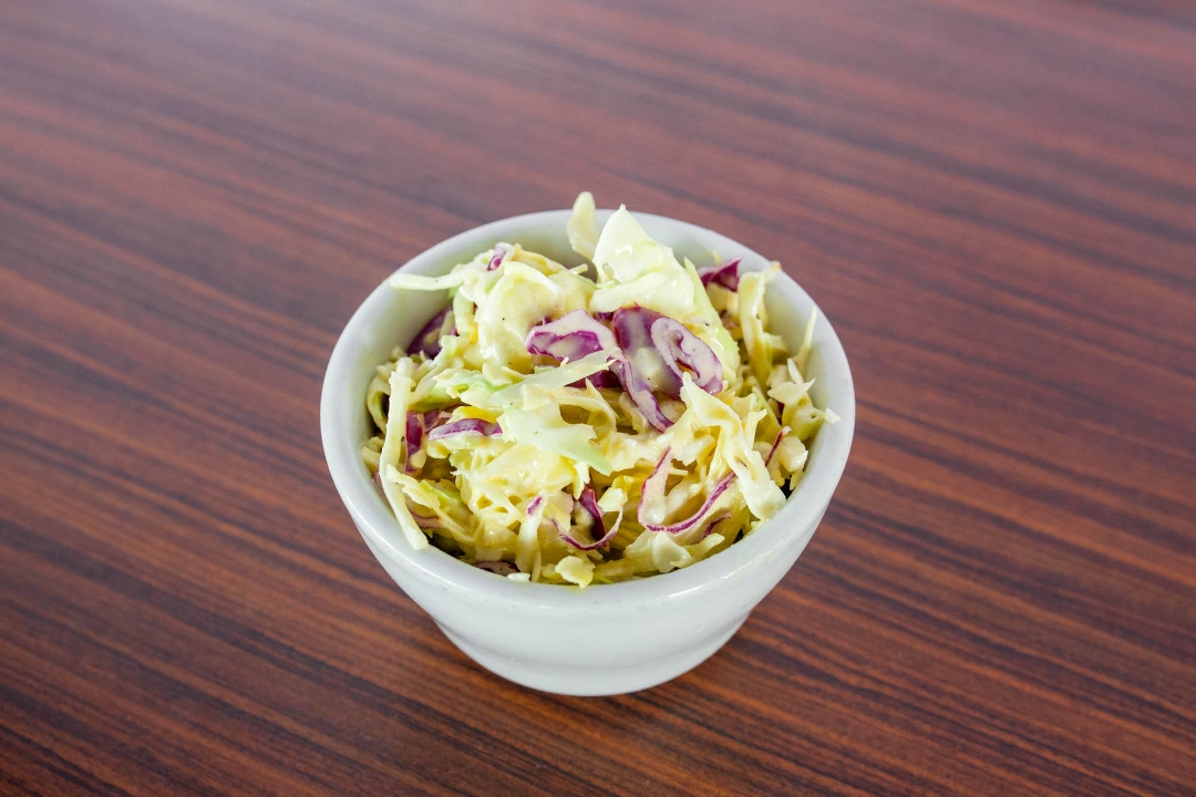 Order Old Fashioned Coleslaw - Cup food online from Smoking Pig BBQ - San Jose store, San Jose on bringmethat.com