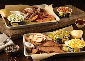 Order 2 Two Meat Plates for $29 food online from Dickey's Barbecue Pit store, Weatherford on bringmethat.com