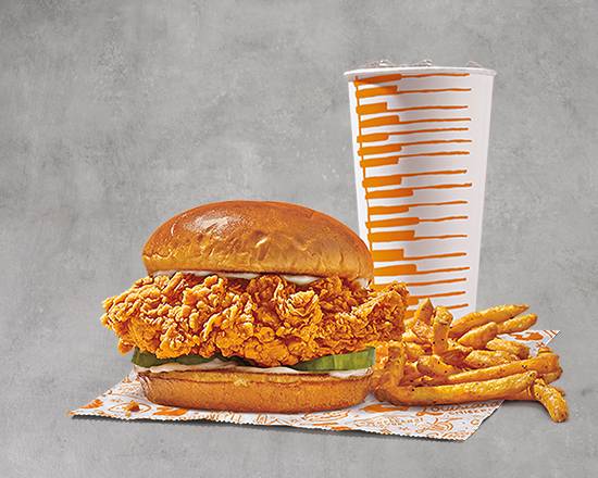 Order Classic Chicken Sandwich Combo food online from Popeyes store, Ashland on bringmethat.com