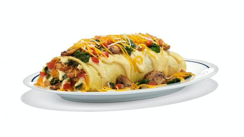 Order Spinach & Mushroom Omelette food online from IHOP store, Lincoln on bringmethat.com